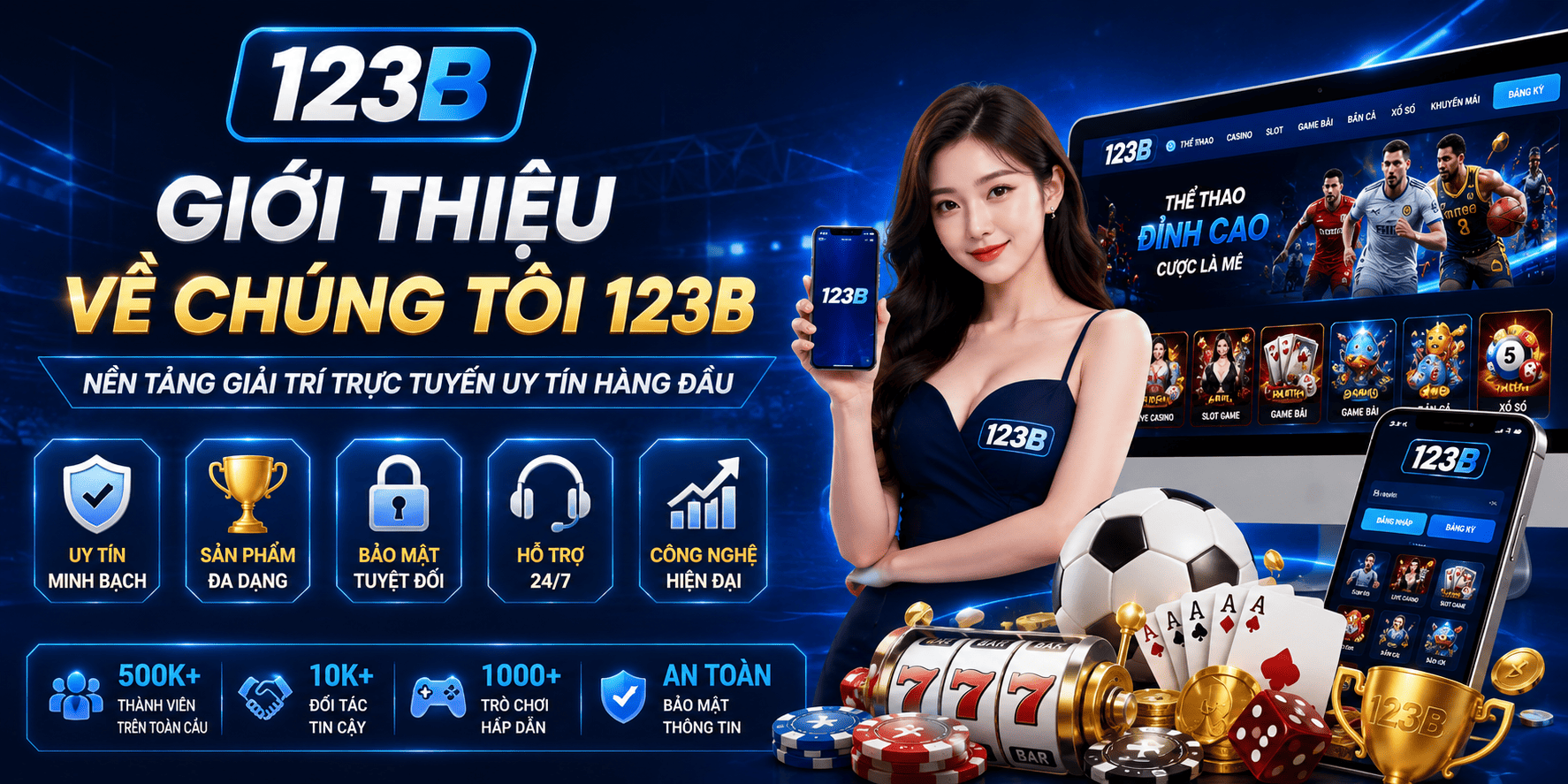Giới thiệu 123b 1 Giới Thiệu Về Chúng Tôi 123B – Nhà Cái Giải Trí Trực Tuyến Hiện Đại Và Uy Tín